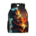 thumbnail image 2 of Tom And Jerry Anime Backpack Travel Bag 3d Printing Casual Daypack Multifunctional Backpack, 2 of 8