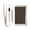 Coffee Brown, variant on JIALIOU Nylon Trifold Card Wallet with ID Window Zipper Pocket for Men Women Teen Yellow