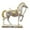 White, variant on deevoka Horse Statue Artwork Desk Decoration Art Figurine for Table Living Room Home White