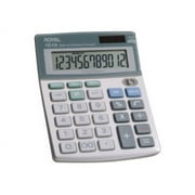 Angle View: Royal XE 48 - Desktop calculator - 12 digits - solar panel, battery