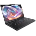 thumbnail image 2 of Lenovo ThinkPad P16 Gen 3 Mobil Workstation, Intel Ultra 7-255HX, 128 GB DDR5 RAM, 2 TB PCIe SSD, 16" WQUXGA (3840x2400), Nvidia G-Force Pro 2000, Backlit Keyboard, W11 Pro, Black + Traix Mousepad, 2 of 9