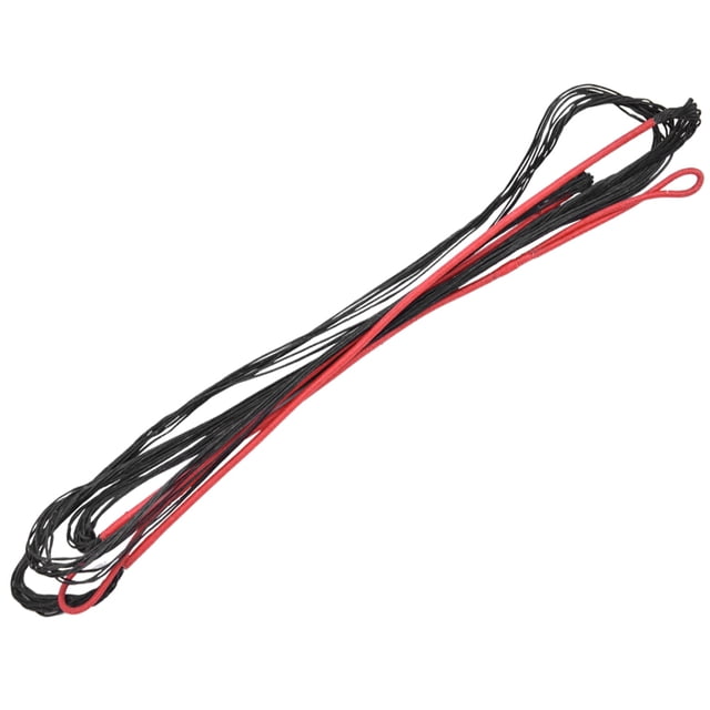 Bow String Recurve Bow Bowstring Black Red Nylon Universal Archery Equipment Supplies Bowstring Bow String For Recurve Bow Longbow Hunting