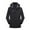 Black, variant on Women's Fleece Thickened Waterproof Rain Jacket Warm Hooded Reversible Jacket