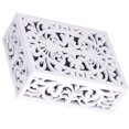 thumbnail image 1 of Funda para timbre GRAUES, diseño moderno, madera blanca, 1 of 5