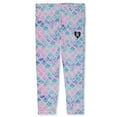 thumbnail image 3 of Hurley Baby Girls' 2-Piece Mermaid Leggings Set Outfit - aqua/multi, 3t (Toddler), 3 of 3