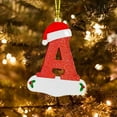 thumbnail image 2 of for Cat 12 Days of Christmas Christmas Snowman Decorations String Beads for Crafts Hanging Paper Decorations Christmas Paternoster Beads Christmas Alphabet Ornaments 26 Alphabet, 2 of 3