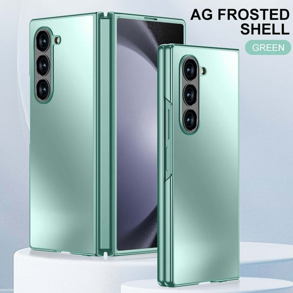 Compatible for Samsung Galaxy Z Fold 5 Phone Case, Ultra Slim Phone Case, Anti-Scratch PC Matte Back Cover Shockproof Rugged Protective Phone Case for Samsung Galaxy Z Fold 5,Green