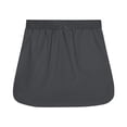 thumbnail image 4 of LJEFF Girls Skorts with Shorts, Elastic Waist Casual Summer Drawstring Pockets Skirt Kids School uniforms Gray Size 14, 4 of 8