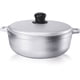 IMUSA USA 1.6Qt Traditional Colombian Caldero (Dutch Oven) – Cast Aluminum Pot For Rice, Beans, Stews