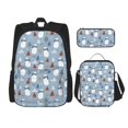 thumbnail image 1 of Balery winter Scarf beer Mochila Escolar 3 en 1 para Niños - Mochila Resistente con Lonchera Térmica y Estuche - Mochila Escolar para Niños y Niñas, 1 of 7