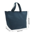 thumbnail image 5 of Unique Bargains 1 Pc Portable Waterproof Thermal Bag for Work 12.6"x5.12"x8.86" Navy, 5 of 5