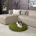 thumbnail image 2 of Happy Hounds Gordie Indoor/Outdoor Round Dog Bed, Small (30"), Hunter, 2 of 7