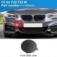 thumbnail image 3 of Car Front Bumper Tow Hook Cover 51118058061 for 2-Series F22 F23 2014-2021 F22 F23 Trailer Hook Flip, 3 of 5