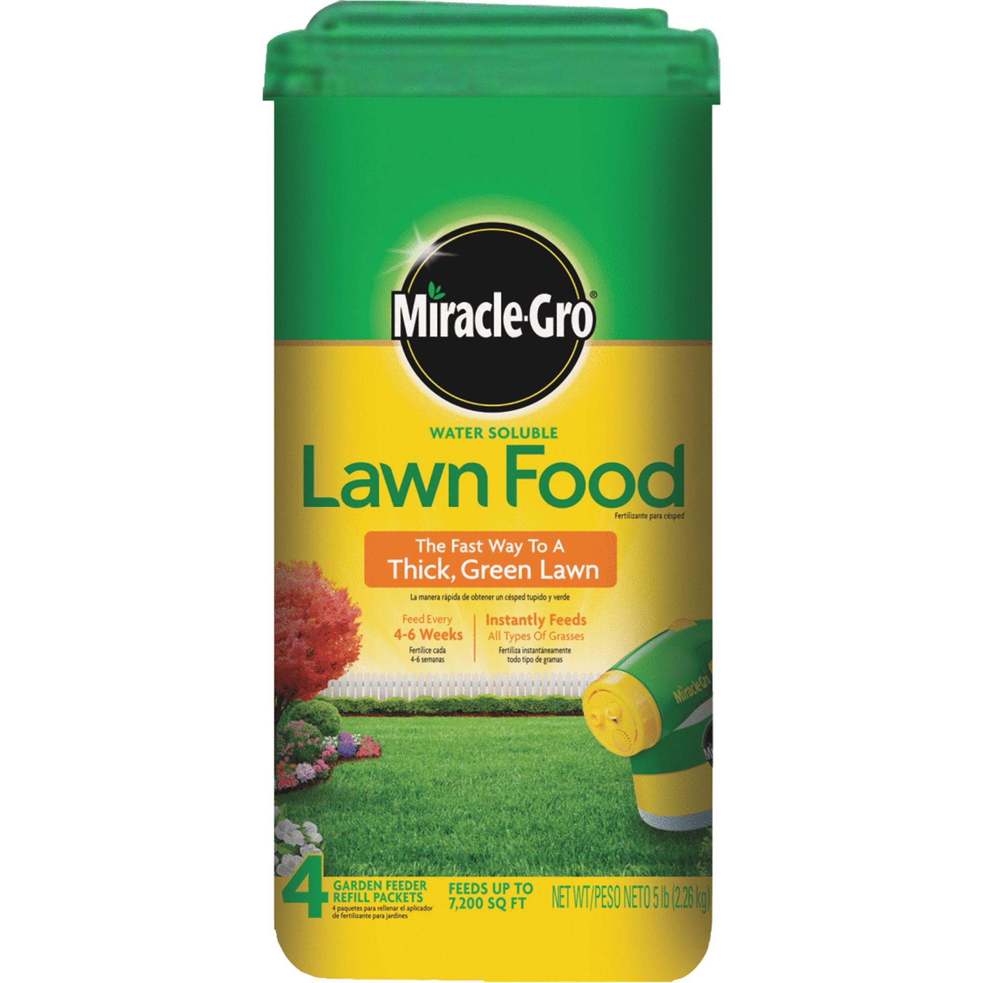 Miracle-Gro Lawn Fertilizer - Walmart.com