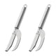 thumbnail image 2 of Cuchillo de Acero Inoxidable 3 En 1 Escamas Pescado Cuchillo Escaler 3-in-1Dentado Desescama Herramienta 2 Piezas,Recortador de Escamas Pescado,Recortadora de Escamas,Kit de 2, 2 of 9