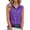 Dark Purple, variant on Aoiroe Womens Loose Fit Casual Tank Tops,Cotton Linen Gauze Shirts Casual Cami Sleeveless Blouses Spring Outfits 2026 Work Gauze Tops Spring Summer Tops for Women Blackish Green L