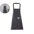 thumbnail image 1 of Dvruxg Tabliers pour Femmes avec Poches, Tabliers de Cuisine en Coton Lin Imperméable, Tablier de Chef pour Hommes Femmes avec Sangle de Cou Réglable, 1 of 5