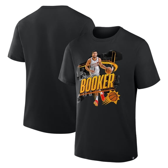 Men's Devin Booker Black Phoenix Suns Start of Season T-Shirt