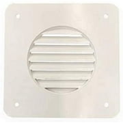 Battery Box Vent System Louver Cover - White - RVs, Campers, Trailers, Motorhome Repair (Louver Vent, White)