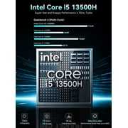 GMKtec M3 Pro Mini PC, Intel i5-13500H Processor (Turbo 4.7 GHz) Mini Computers, 32GB DDR4 1TB SSD, USB 3.2, Type-C/WiFi 6, BT5.2, 4K Triple Display Desktop PC