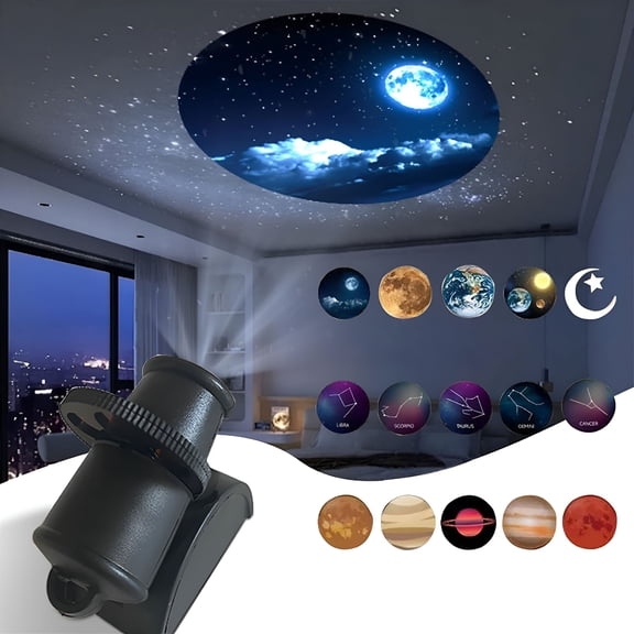 HIBIBUD Star Projector Galaxy Projector for Bedroom Projector Night Light Projector for Kids Adults Gaming Room Home Ceiling Room Decor