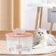 thumbnail image 4 of Fuente de agua para gatos de 5 V con alimentación USB para mascotas y animales pequeños. Bebedero para gatos y perros. Rosa, 4 of 9