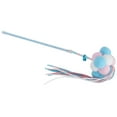 thumbnail image 2 of Cat Interactive Toy,Pet Cat Tassel Playing Cat Tassel Stick Cat Ball Stick Top Tier Quality, 2 of 14