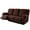 Dark Coffee, variant on Y YUNHSOM Wine Red 3 Seater Recliner Sofa Cover, Geometric Jacquard Slipcover, 360 Full Wrap with Side Pocket, Machine Washable, Pet Proof, Anti Slip, No Pilling