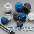 thumbnail image 4 of 10Pack 1/2 Inch PT Male Thread Pipe Fitting Plug, Cleanout Plugs, Water Drain End Caps Coupling Adapter with Tape for Water Heater Supply Lines, Plumbing, Gray, 4 of 6