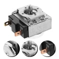 thumbnail image 4 of KAKOWELY timer switch Timer Switch For Electric Oven And Cooker 60 Minutes Mechanical Timer With Round Shaft For Kitchen Timers And Countdown Timer Switch Cooking And Baking, 4 of 5