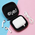 thumbnail image 3 of Bluelans 7 Uds bolsa de almacenamiento de auriculares portátil de silicona compatible con Bluetooth caja Csae Compatible con Airpods, 3 of 5