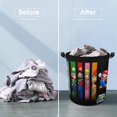 thumbnail image 5 of Super Mario Cute Super Mario Cartoon Circular Laundry Hamper Foldable Large Storage Baskets Organizer Bin Bag For Dirty Clothes Toys, 5 of 8