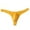 Yellow, variant on Ohufall Mens Underwear, Men's Fashion Low Waist Silk Mesh Breathable Thong Sexy Underpanties Clearance