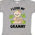 thumbnail image 4 of Inktastic Cute Sloth I Love My Grammy with Green Leaves Boys or Girls Baby Bodysuit, 4 of 5