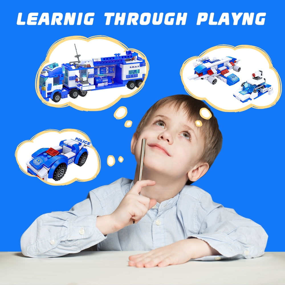51-in-1 Robot Building Kit 700PCS for Kids Building Toys Erector Set for Kids Engineering Projects Construction Building Blocks Toys Gifts for kids Kids Age 6+ Year Old