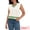 Apricot Green, variant on DARING DIVA Women's Cropped Sweater Vest Summer Tank Tops S Apricot Green
