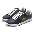 thumbnail image 2 of Lacoste Men's Carnaby Evo 0722 3 Sma Leather Fashion Sneakers, Navy \ Green,8.5 M US, 2 of 7