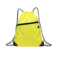 thumbnail image 2 of Lightweight Drawstring Backpack for Gym, Travel, and Beach - Foldable Nylon Sports Bag, 2 of 6