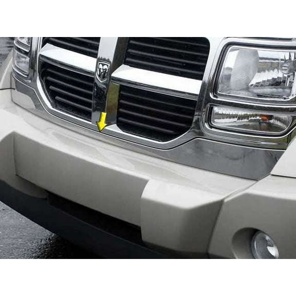 Stainless Steel Grille Accent 1Pc Fits 2007-2011 Dodge Nitro SG47940 QAA