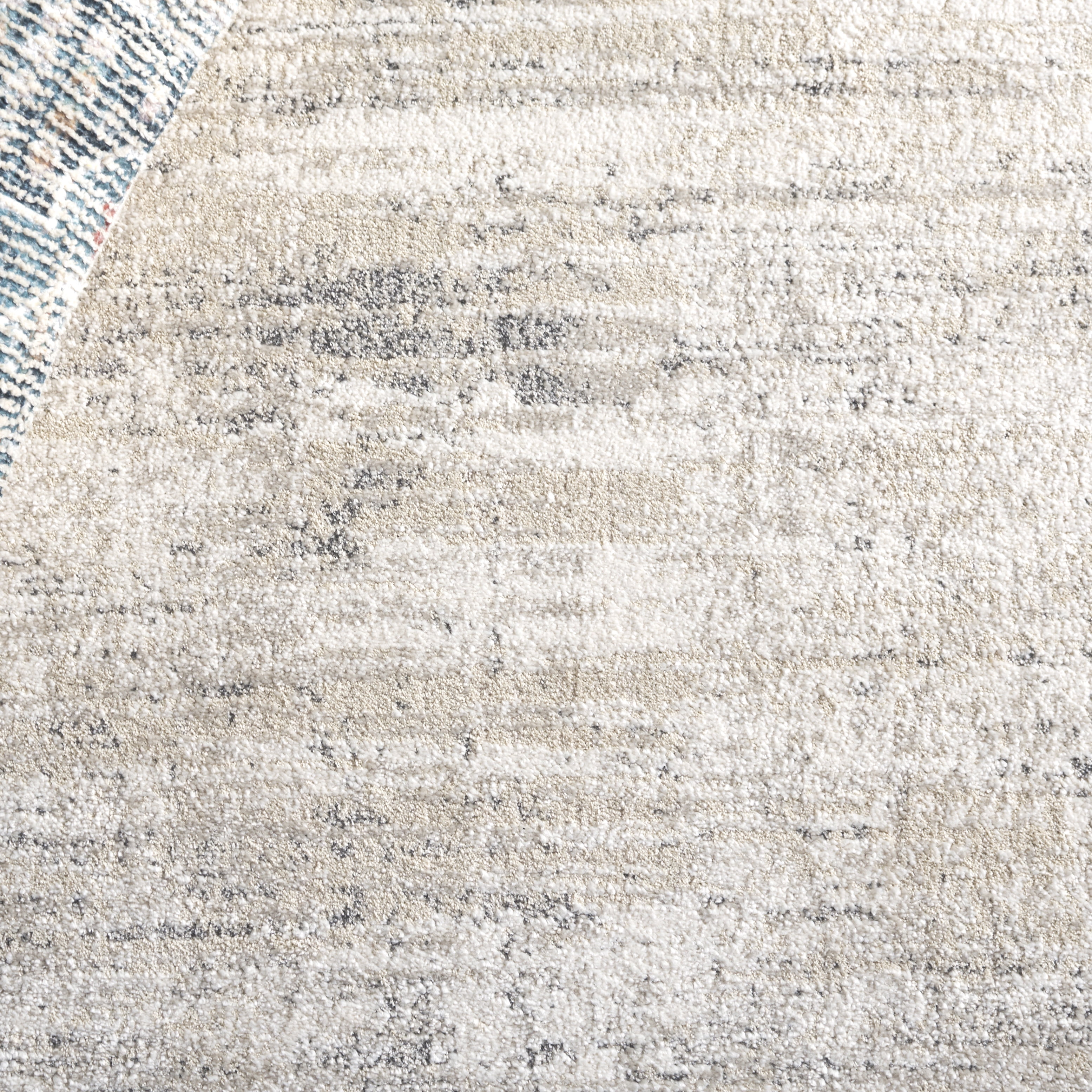 SAFAVIEH Northport Warwick Abstract Runner Rug, Ivory/Grey, 2'2" x 8'