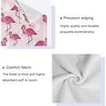 thumbnail image 4 of GZHJMY 3-Piece Towel Set,Pink Flamingo Polka Dot Bath Towel Sets, 1 Bath Towel, 1 Hand Towel, 1 Washcloth, Pink Flamingo Watercolor Polka Dot Absorbent Soft Towels Quick Drying for Bathroom, 4 of 7