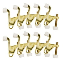 Design House  Jumbo Hinge Pin Door Stop in Polished Brass, 2-1/5-Inch, 10-Pack