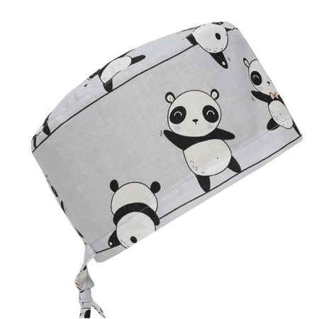 Scrub Cap Hat Medical Uniform Surgical Funny Print Nurse Doctor by KATE BIANCO