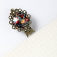 thumbnail image 5 of Love Vintage Copper-Colored Lace Bookmarks: Stainless Steel Set for Book Lovers and Readers, 5 of 5