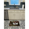 thumbnail image 3 of Carolines Treasures HEH0003RUG Chickens, Hens & Puppy Machine Washable Memory Foam Mat, 3 of 4