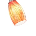 thumbnail image 2 of Lámpara colgante Karyfine Glass hecha a mano en vidrio artístico, 2 of 7