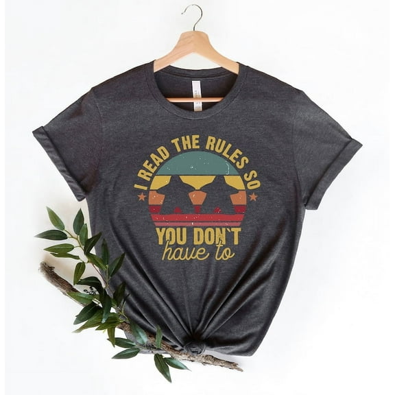 Board Game shirt,Retro Geeky tee,Board game t-shirt,I Read The Rules So You Don't Have To shirt, Board Games Outfit,,Dungeons And Dragons ,