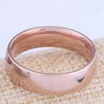 thumbnail image 6 of EOEMY 316L Stainless Steel Band Rings Men'S/Women'S 6mm Blue/Gold/Black Ring Size 4-15, 6 of 9