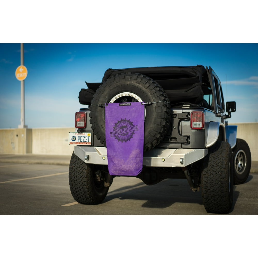 SPIDERWEBSHADE Jeep Wrangler Mesh TrailSac Exterior Storage Bag