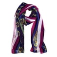 thumbnail image 3 of Summer Fashion Sheer Lightweight Paisley Stole Skinny Scarf, 3 of 9